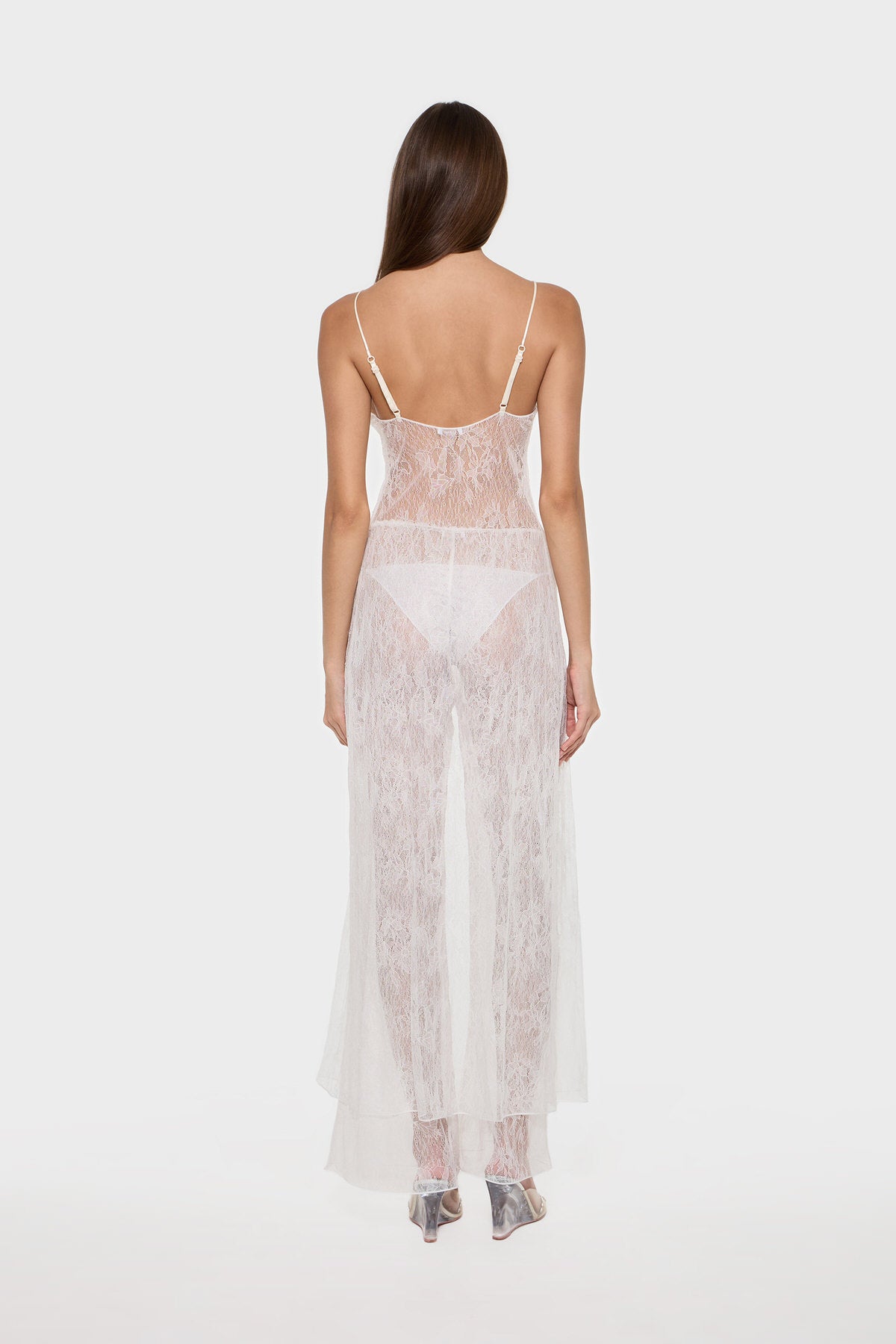 Bridal Lace O Gem Kaftan