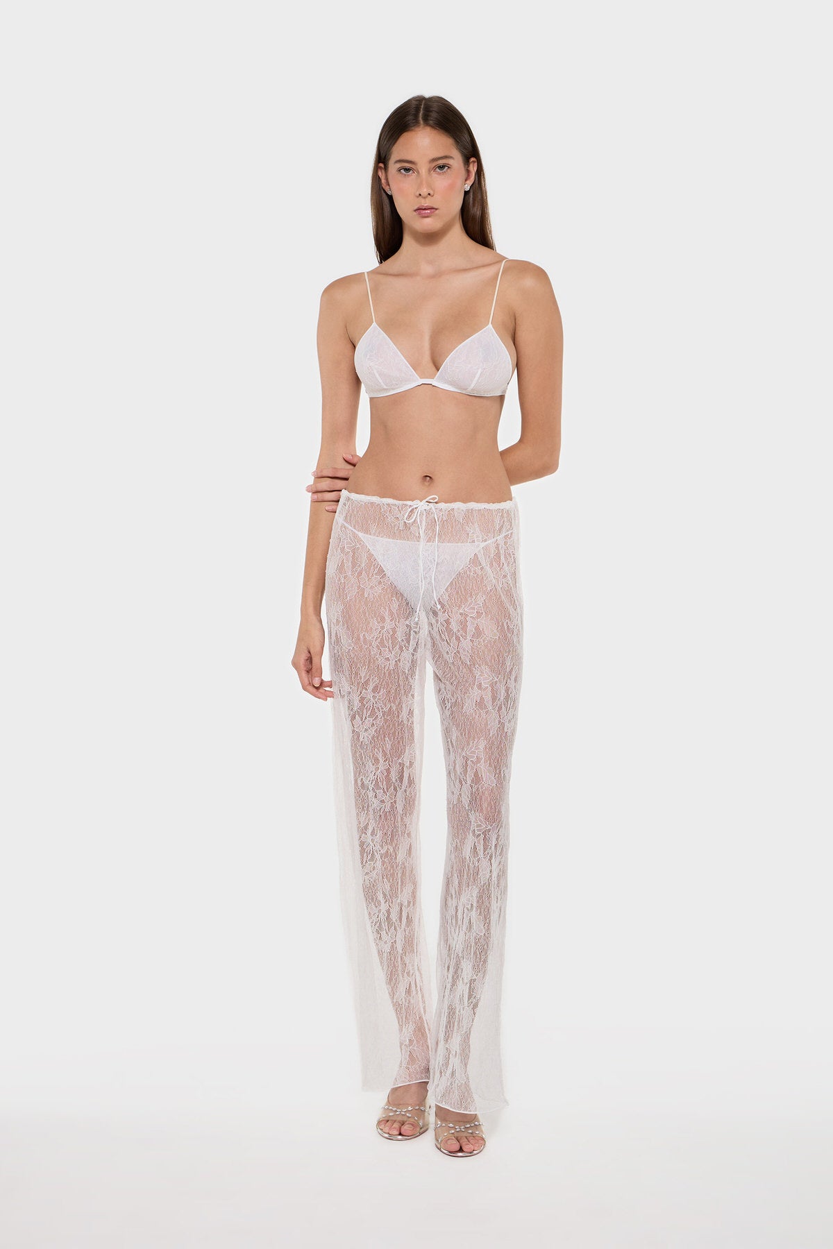 Bridal Lace Pants