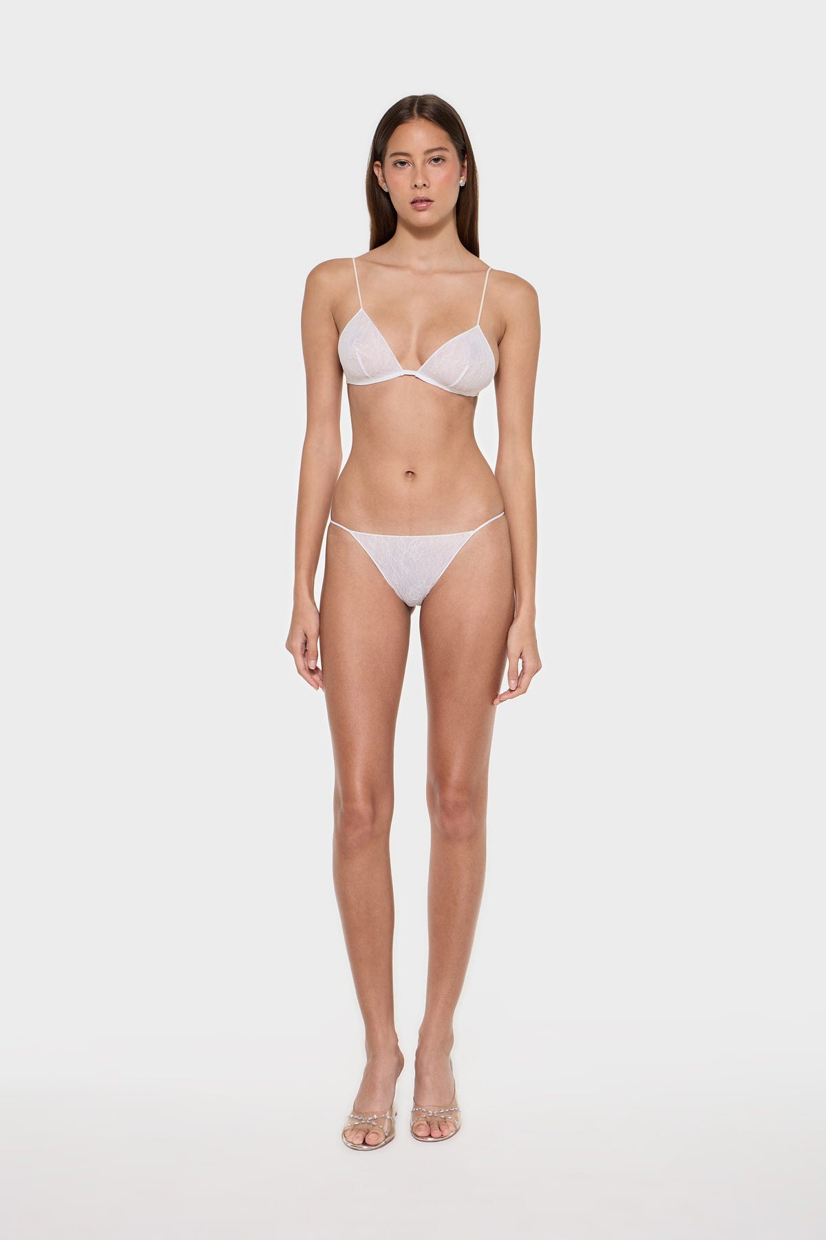 Bridal Lace Triangle Set