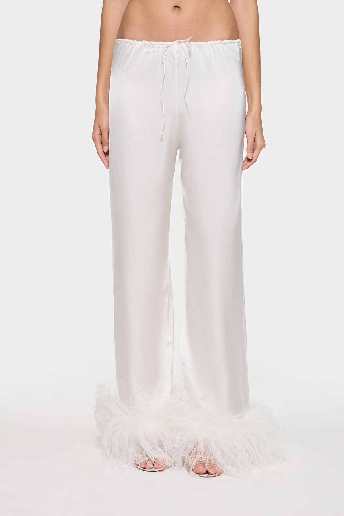 Bridal Satin Pants Plumage