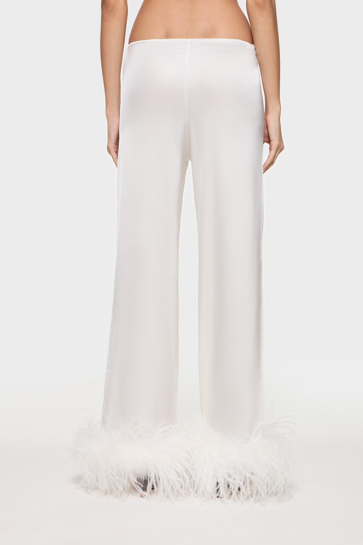 Bridal Satin Pants Plumage