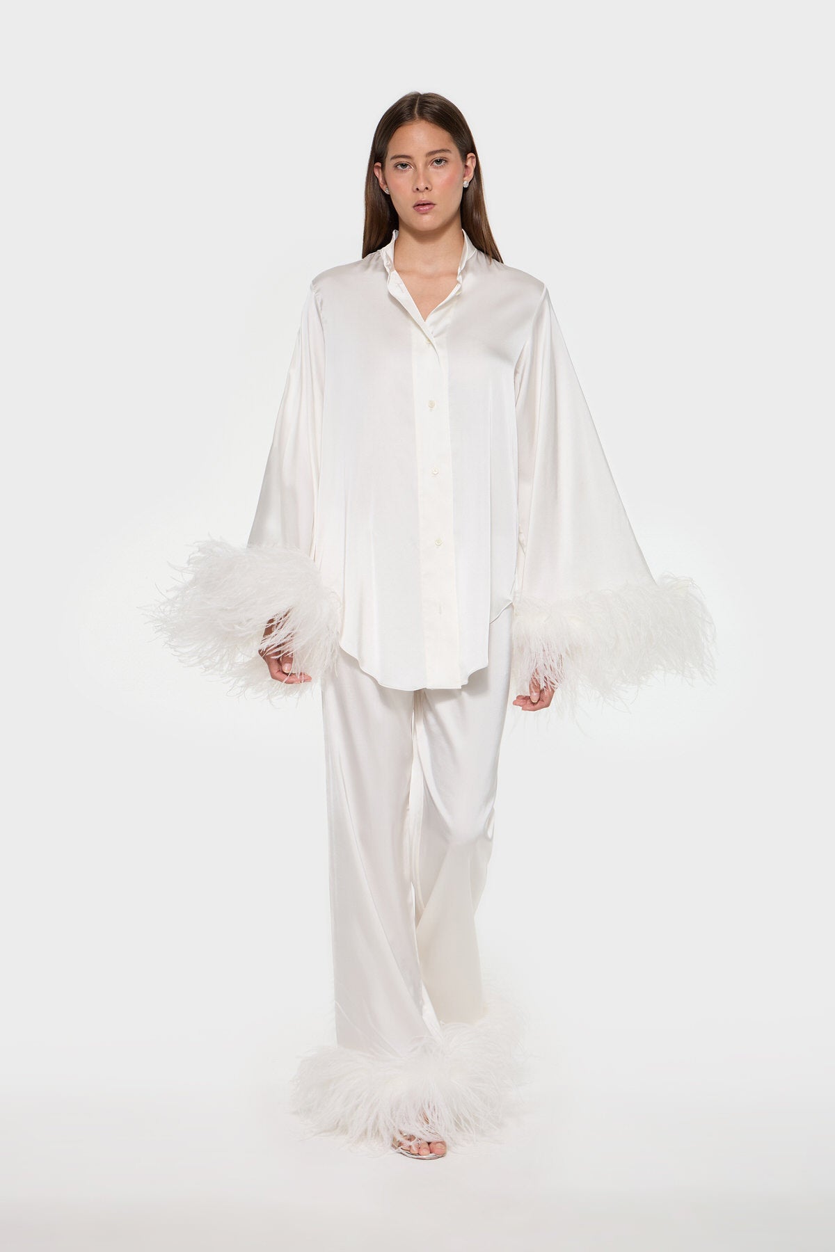 Satin Plumage Shirt
