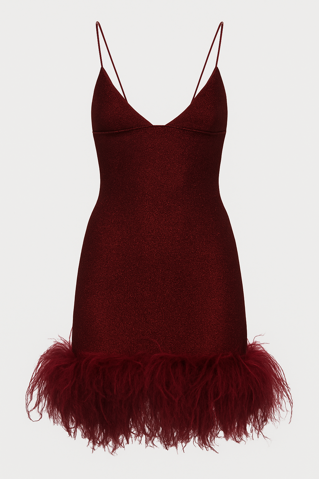 Lumière Plumage Short Dress