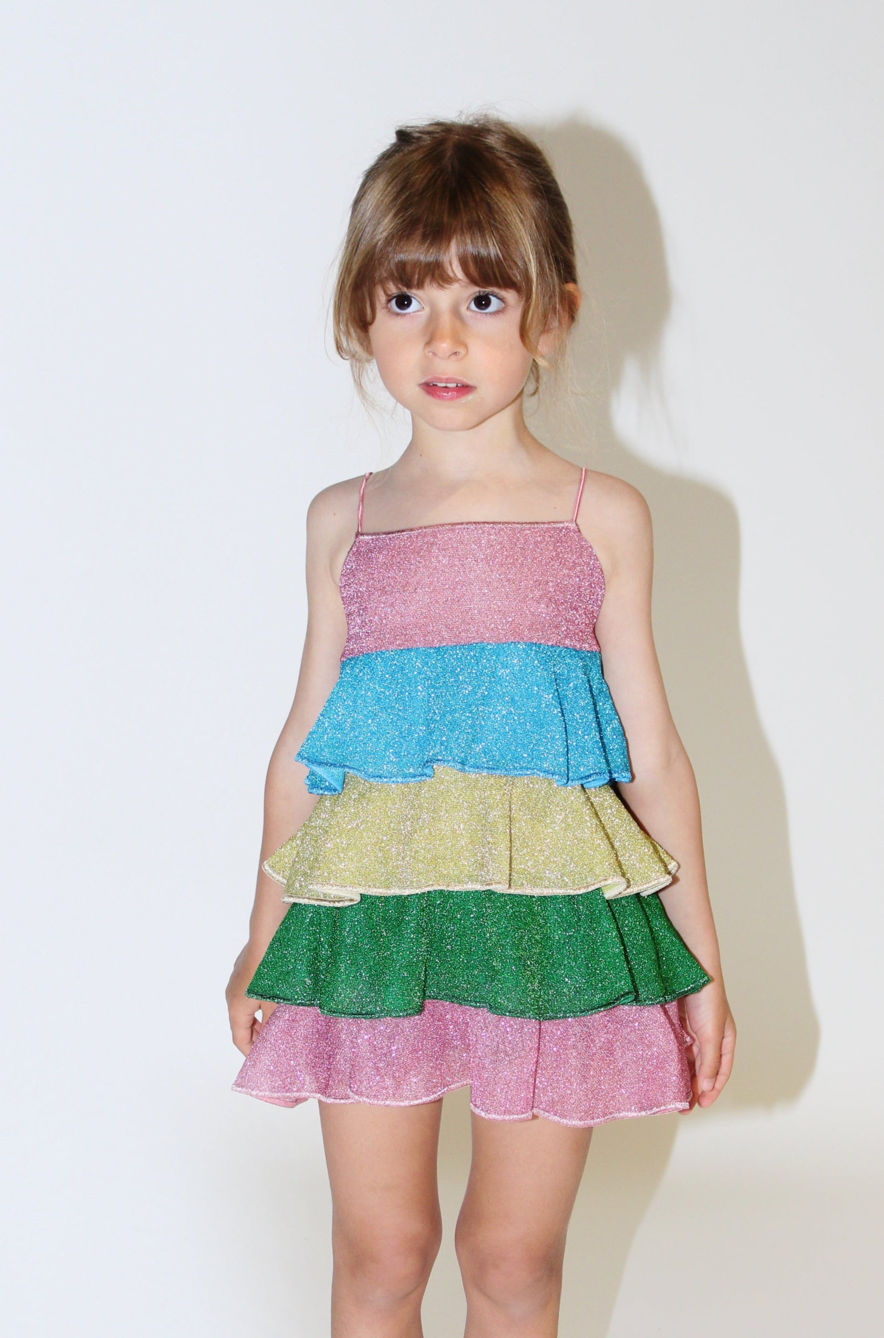 OseMini Lumière Multi Volant Dress