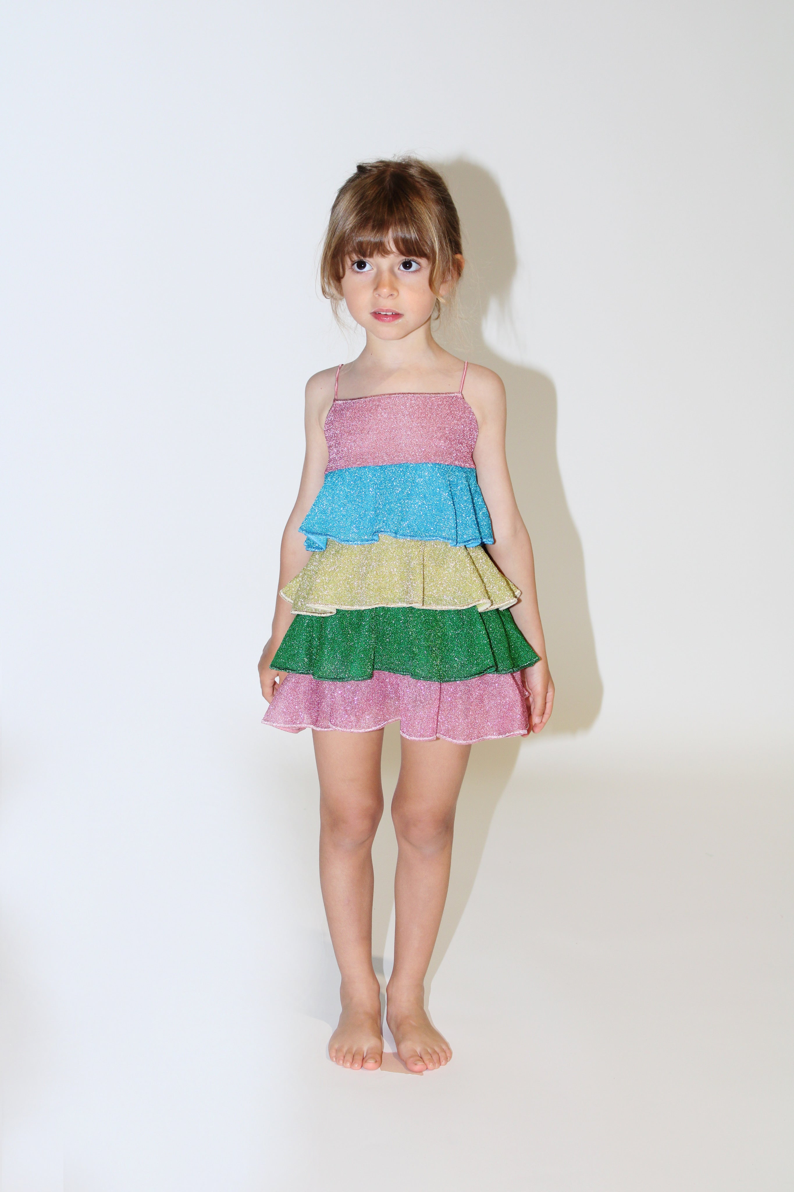 OseMini Lumière Multi Volant Dress