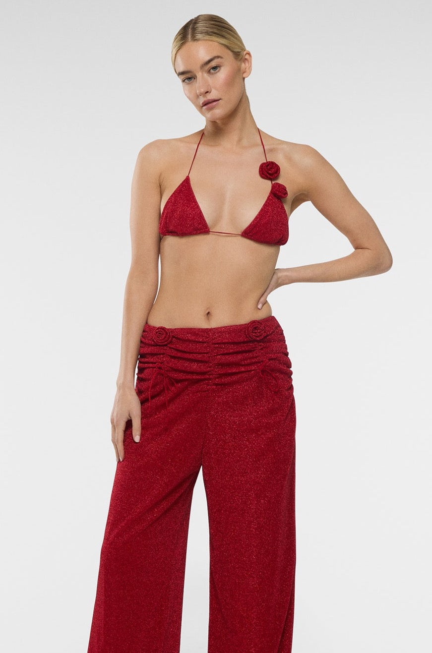 Red Roses Pants