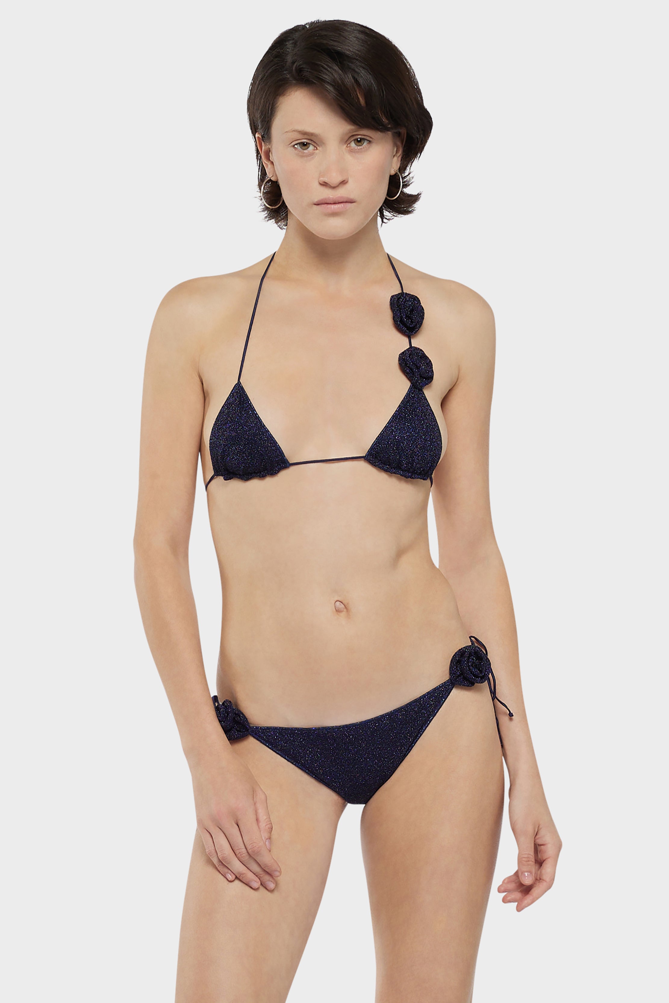 ビキニ OSEREE LUMIRE ROSE BIKINI IN LUREX Lumière Rose Microkini