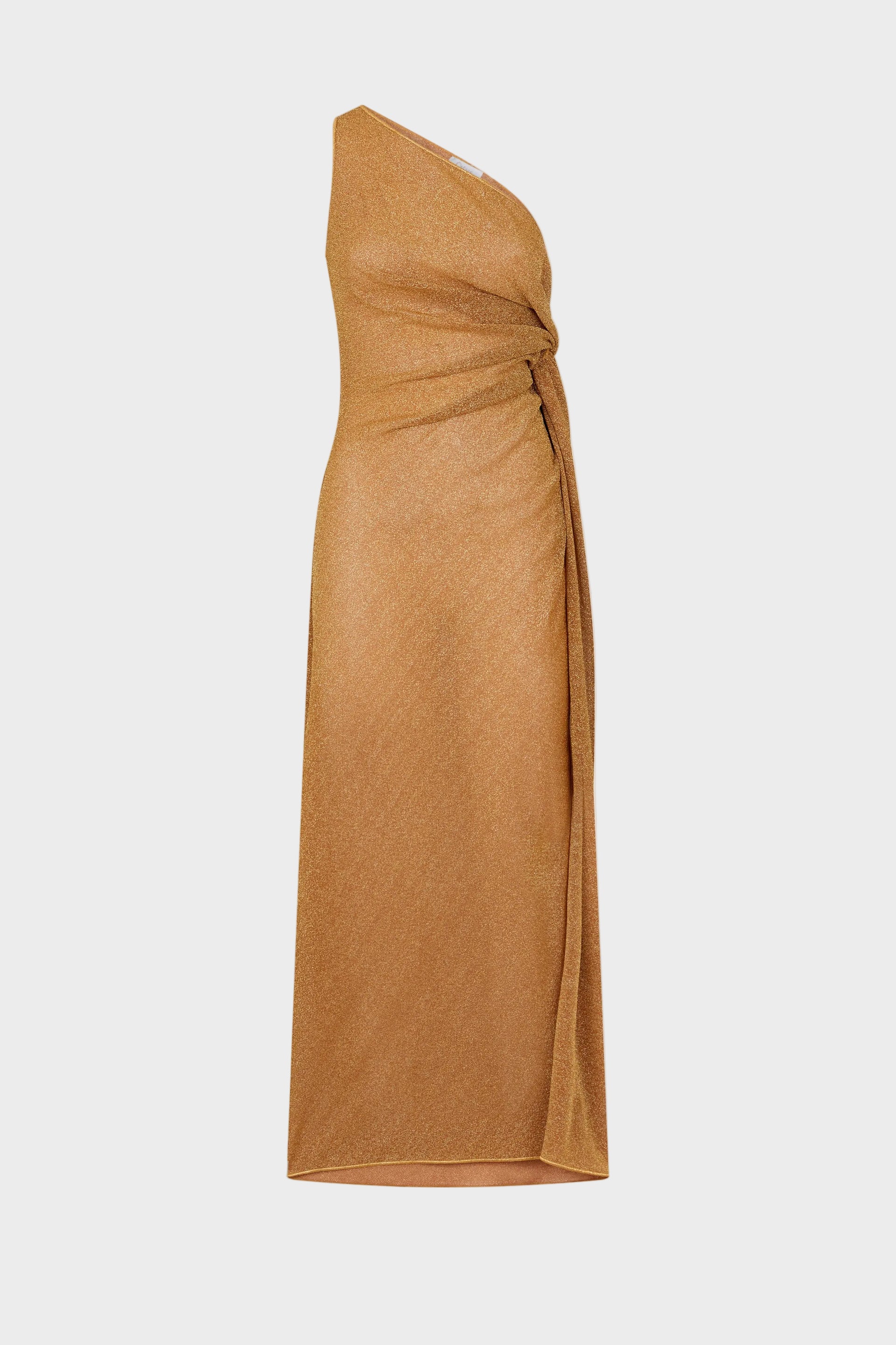oseree brown dress Ribbed Knit Maxi Dress main image 1