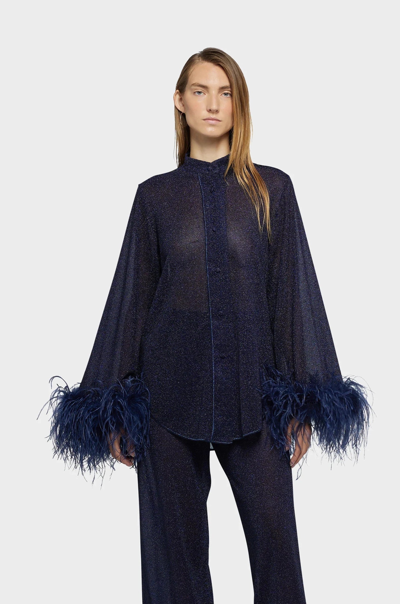 SS25 Lumière Plumage Long Shirt