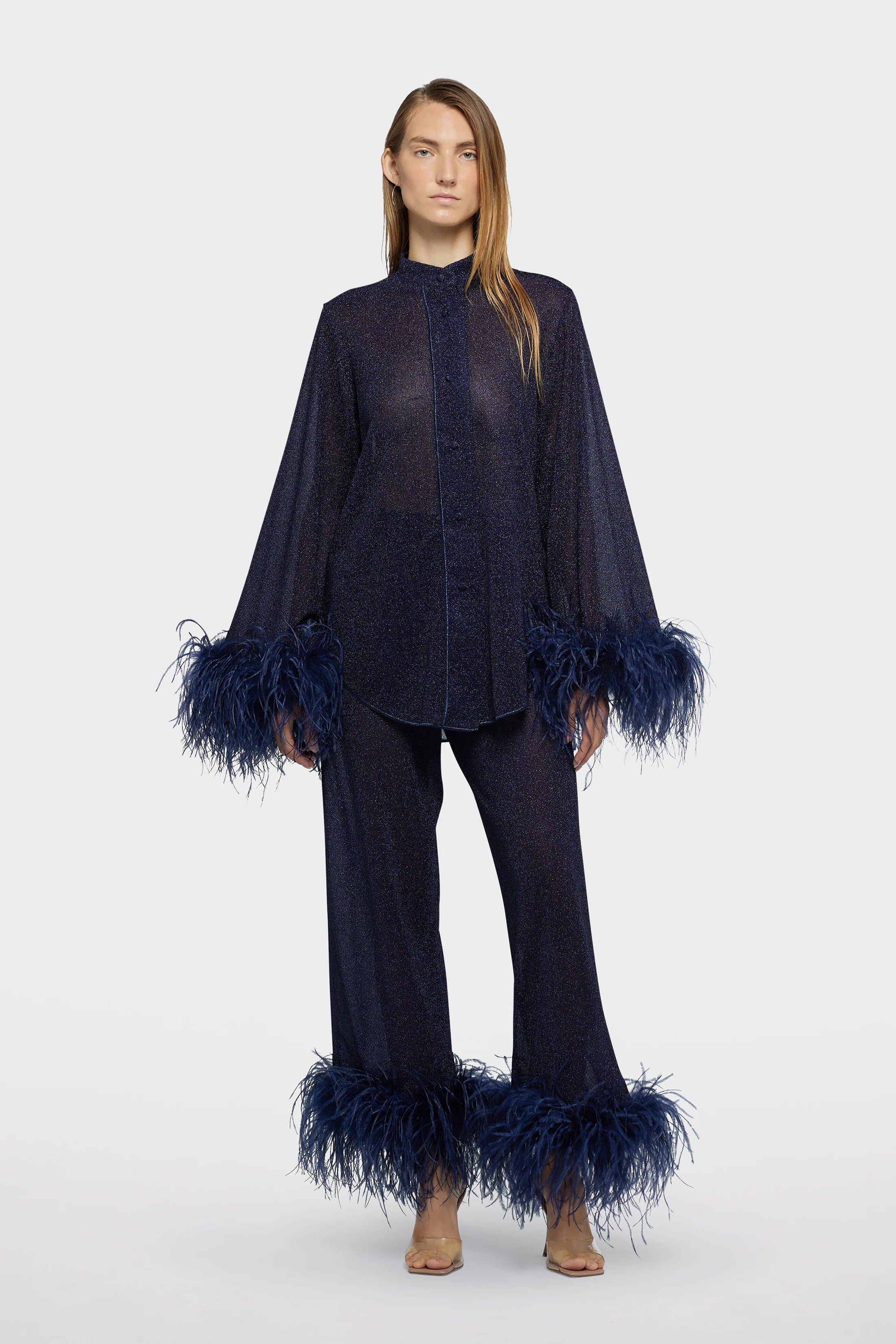 SS25 Lumière Plumage Long Shirt