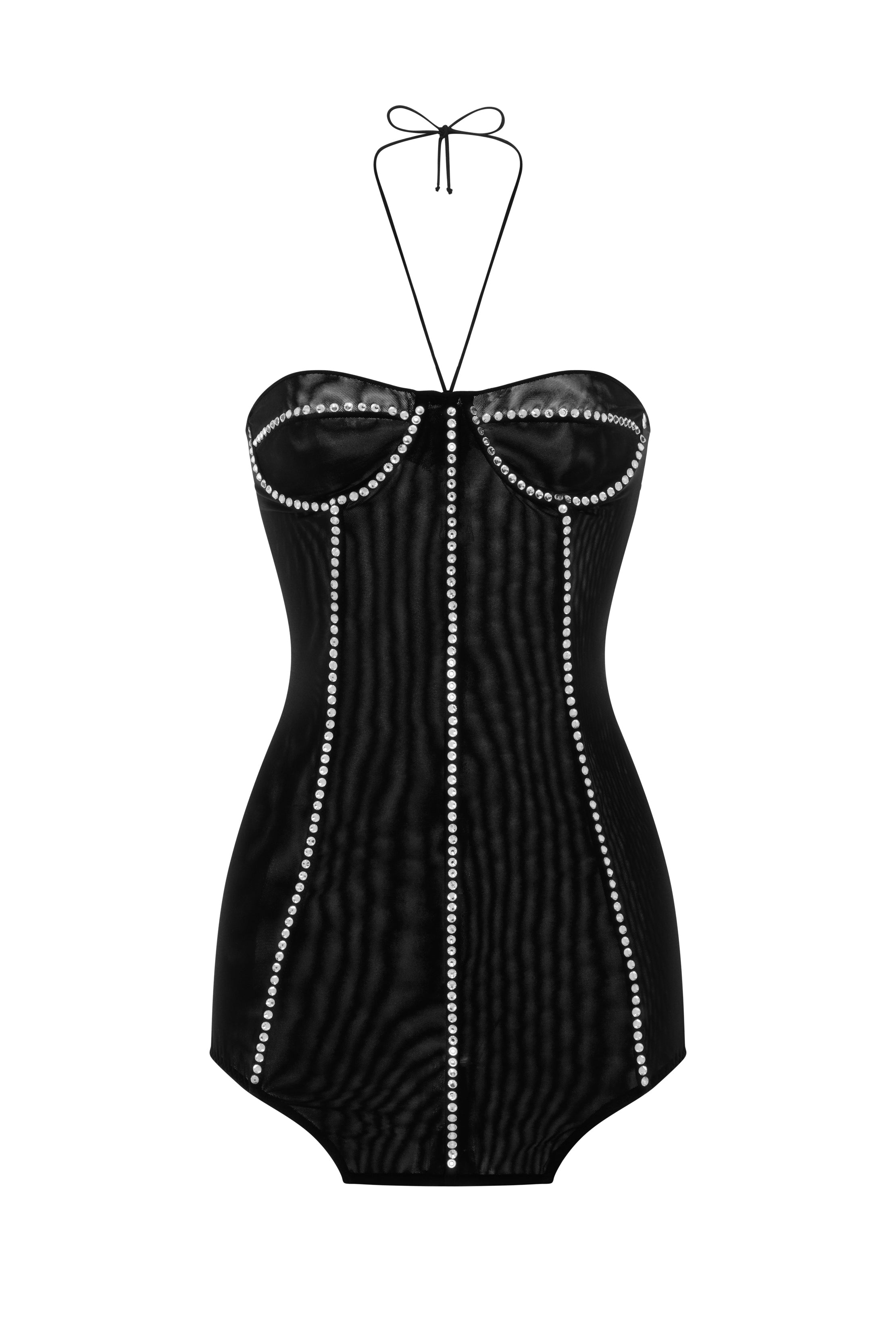 Gem Mini Dress Bustier