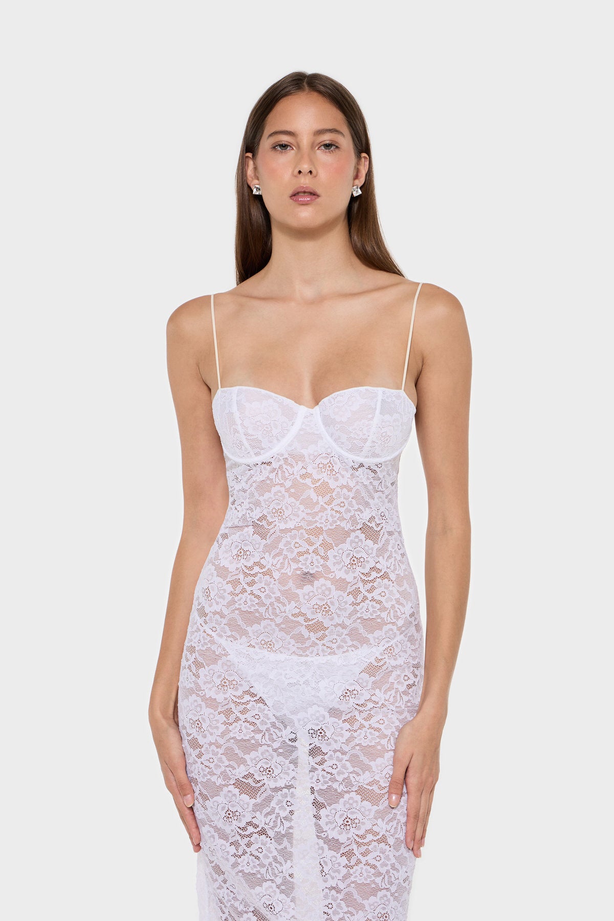 Bridal O-Lover Lace Tube Dress
