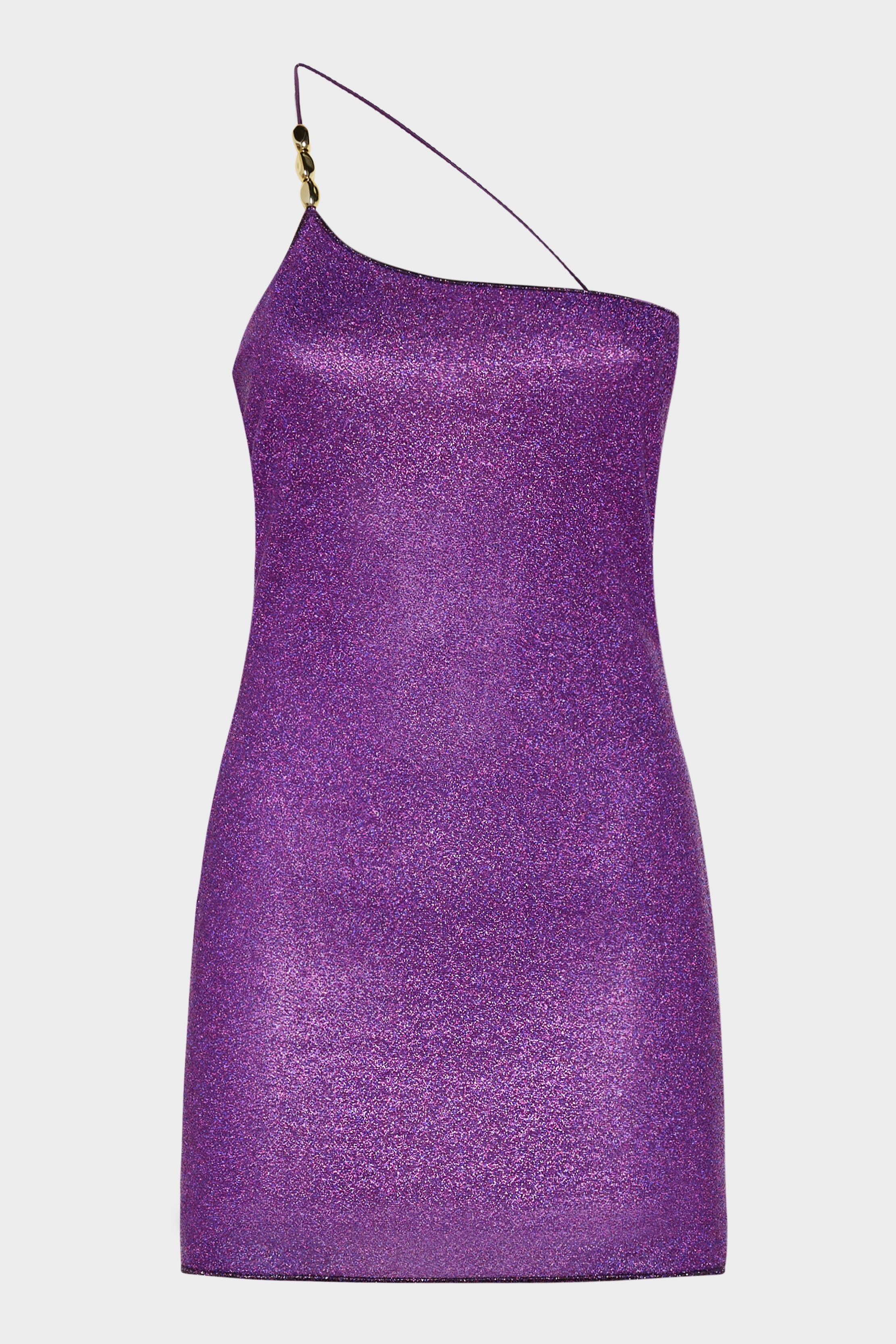 Glazed Lumière One Shoulder Dress