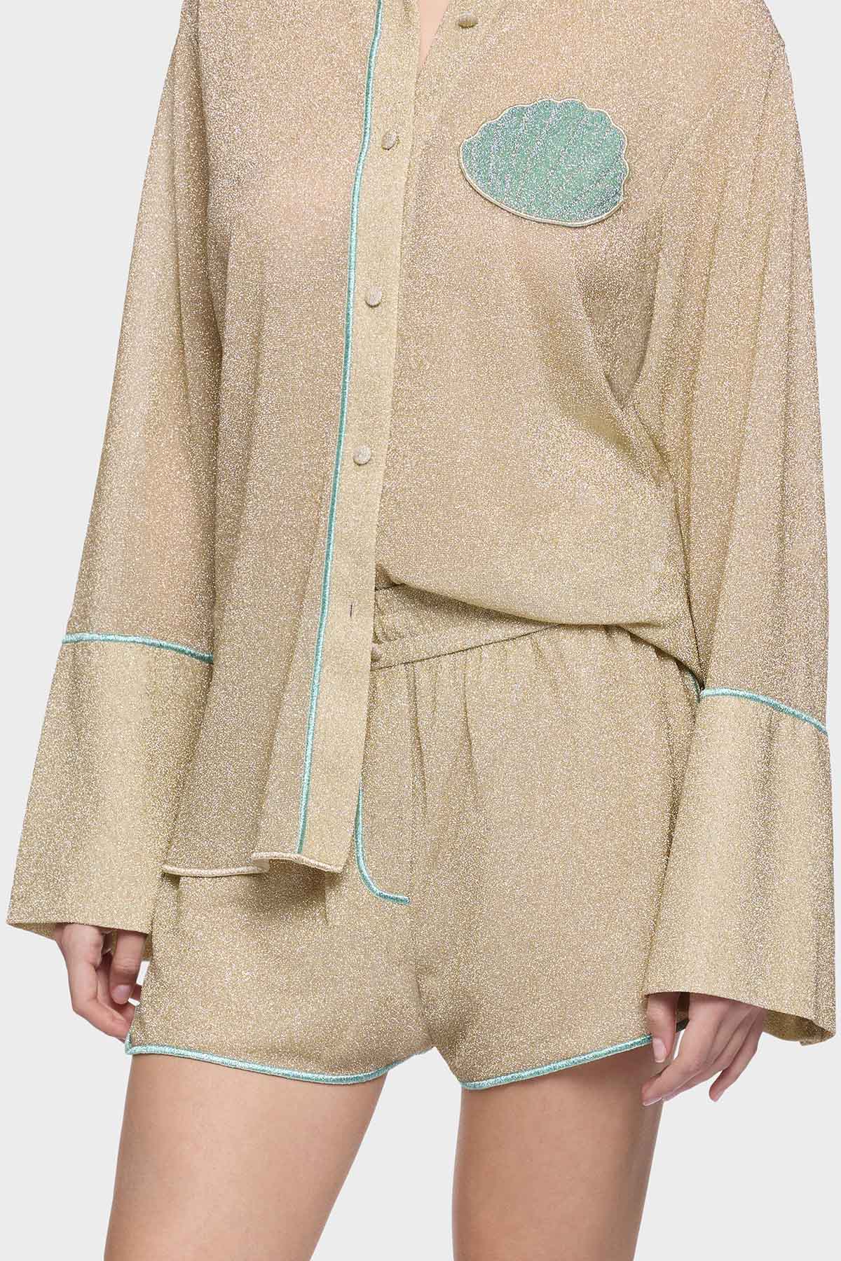 Lumière Shell Sleeves Shirt