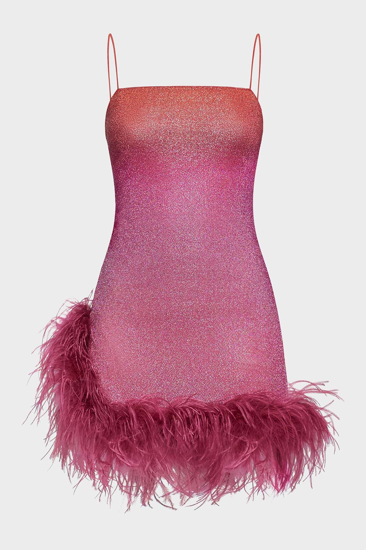 Lumière Shade Plumage Mini Dress