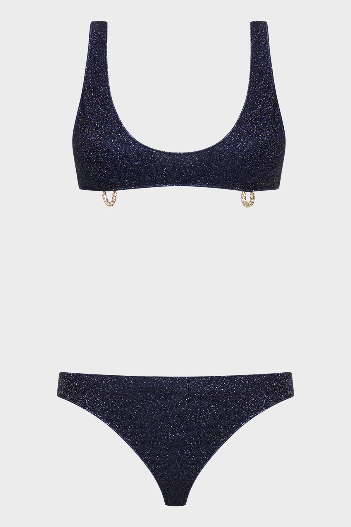 【OSEREE】lumiere sporty ベルト stretch-lurex ビキニ Lumière Sporty Set