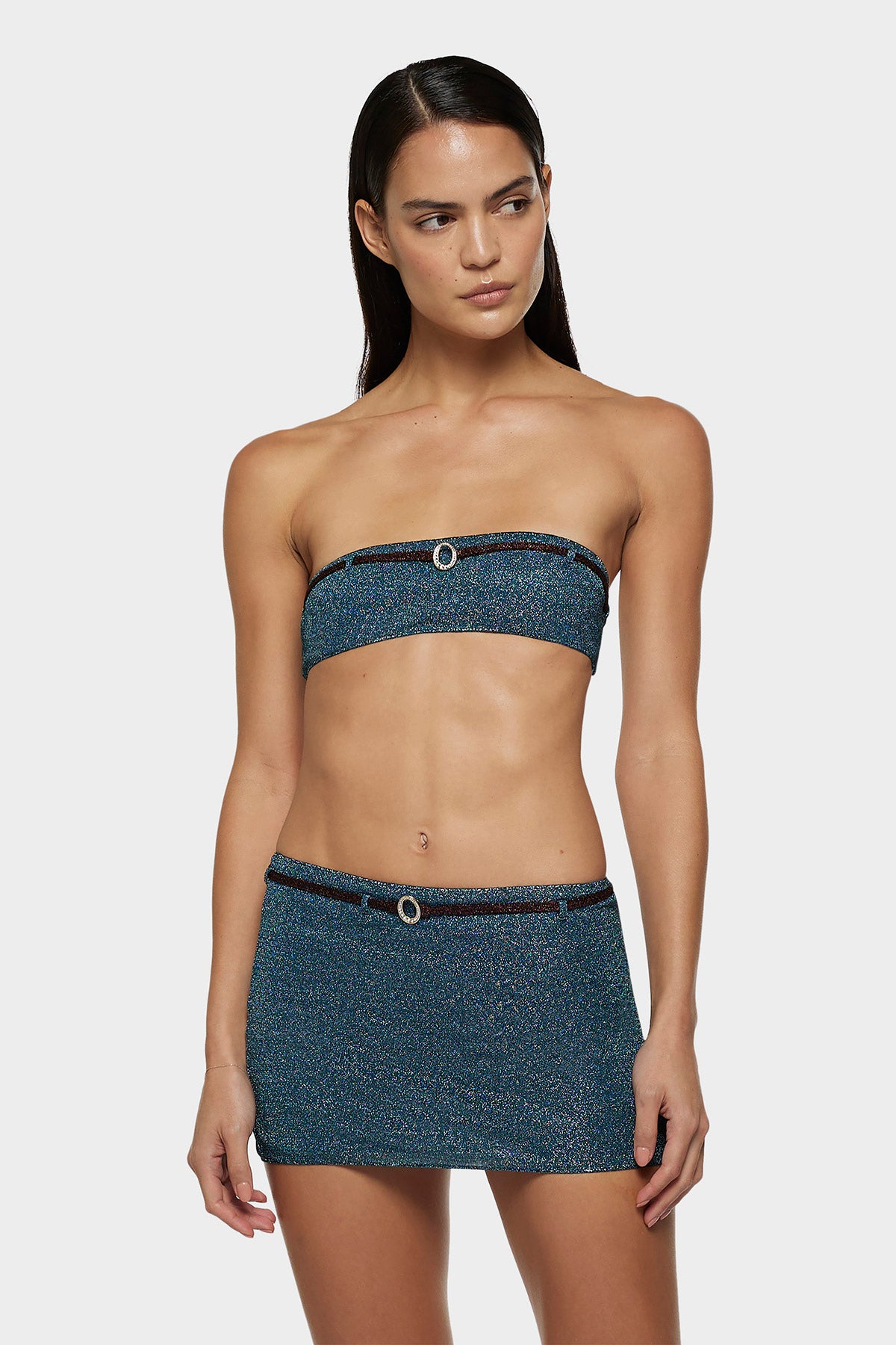 Lumière Micro Belt Skirt