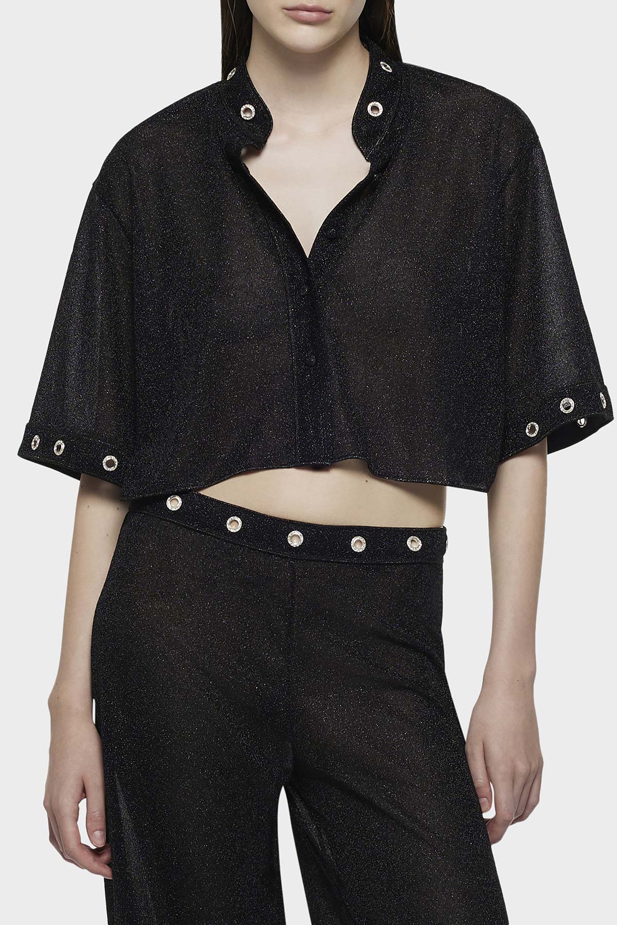 Lumière Crystal Stud Shirt