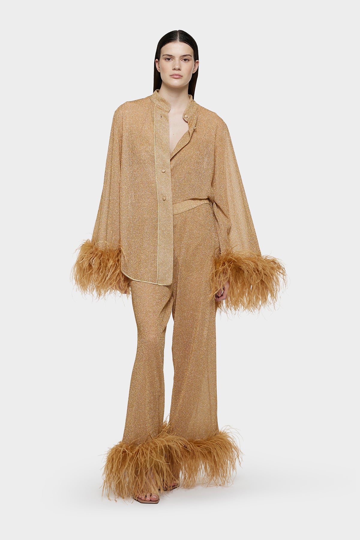 Lumière Plumage Long Shirt