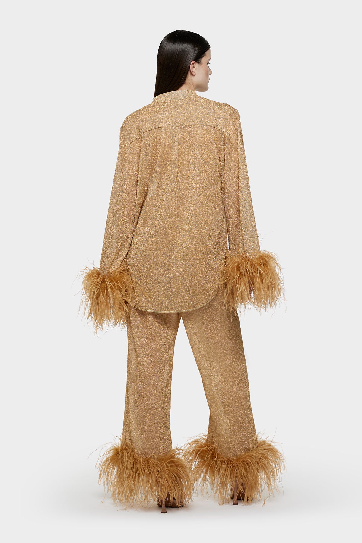 Lumière Plumage Long Shirt