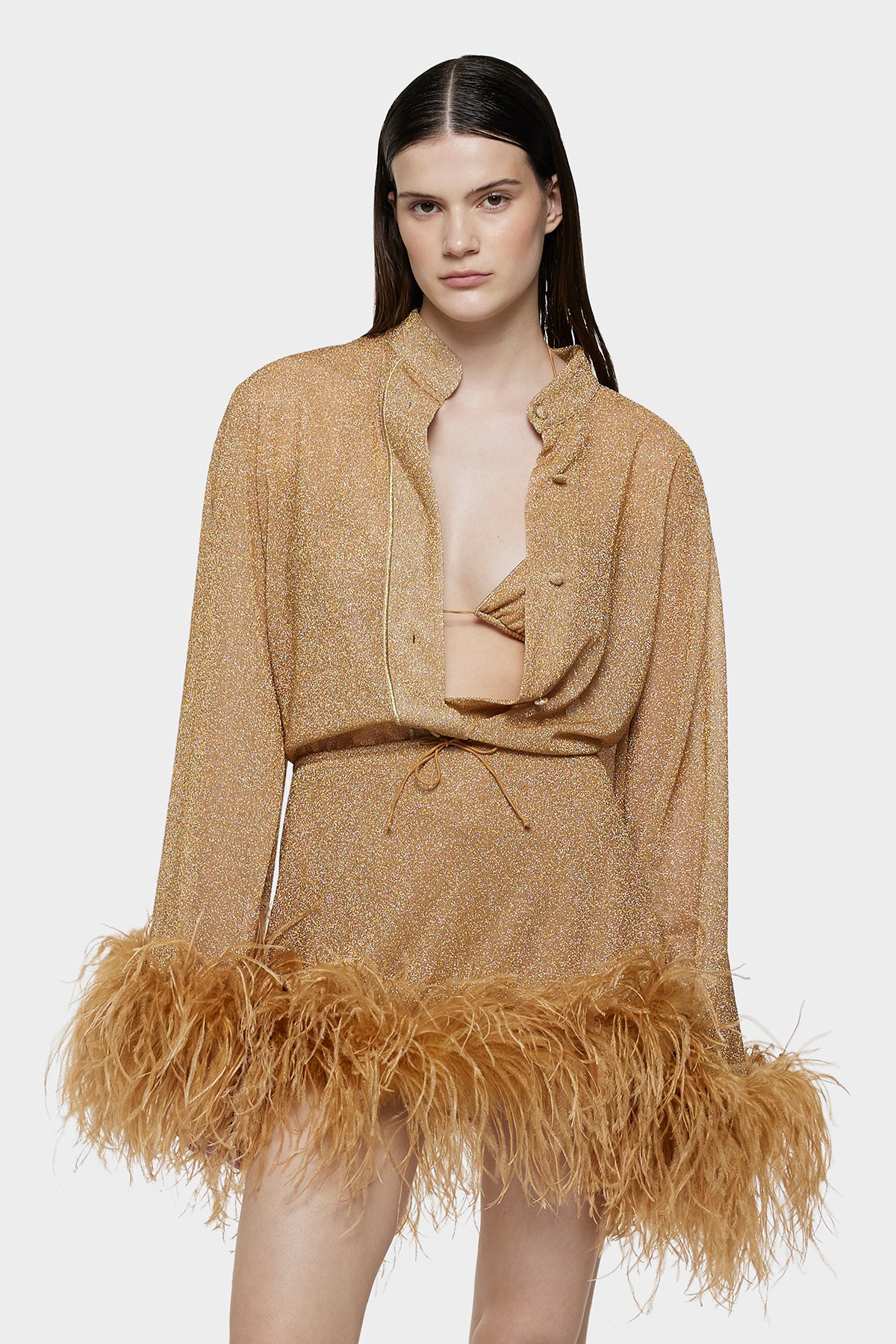 Lumière Plumage Long Shirt