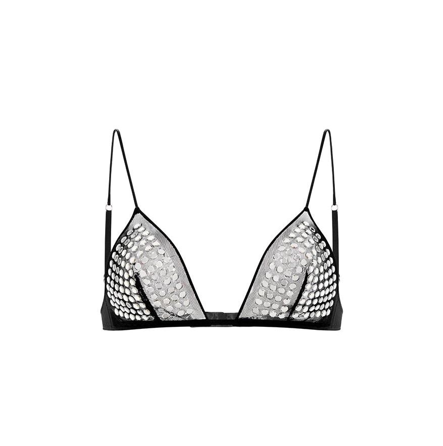 Crystal Triangle Bra