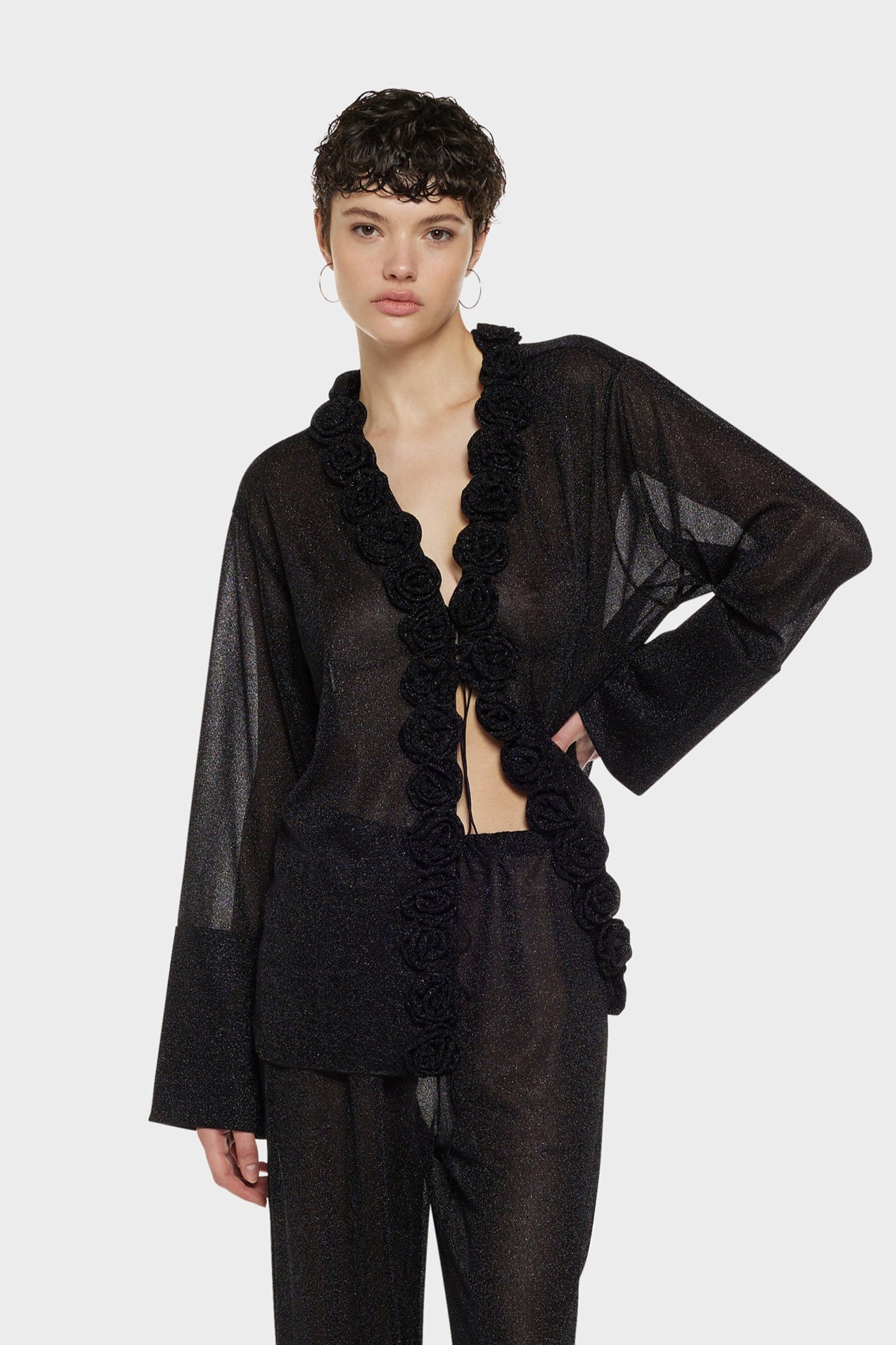 Lumière Rose Blouse