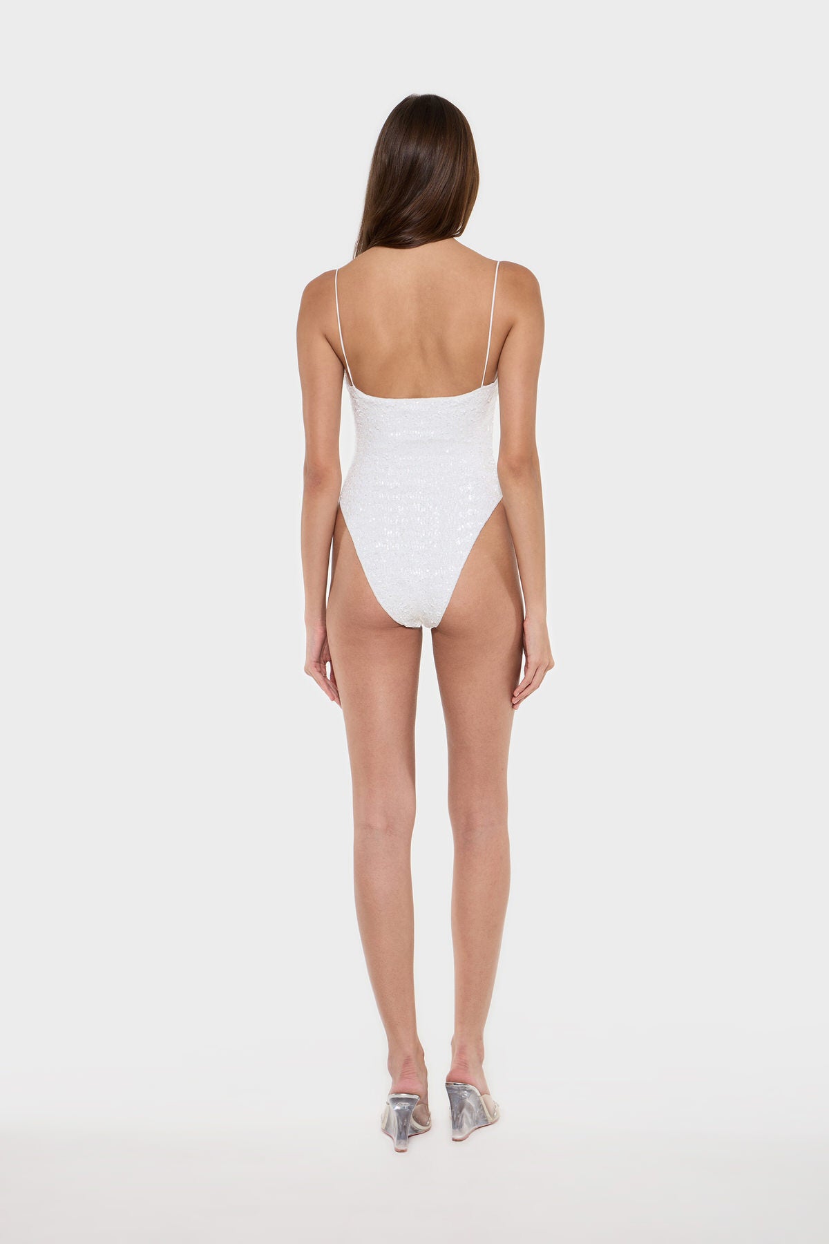 Paillettes Balconette Maillot
