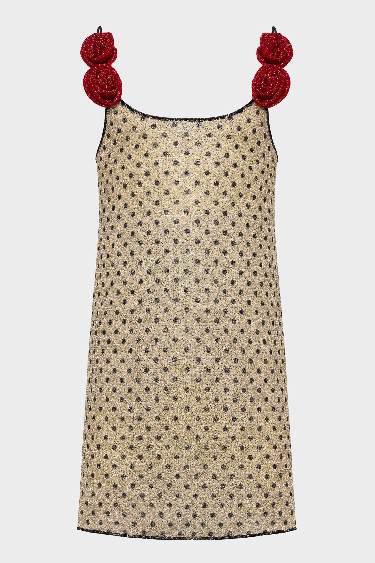 Osemini Rose Pois Mini Dress