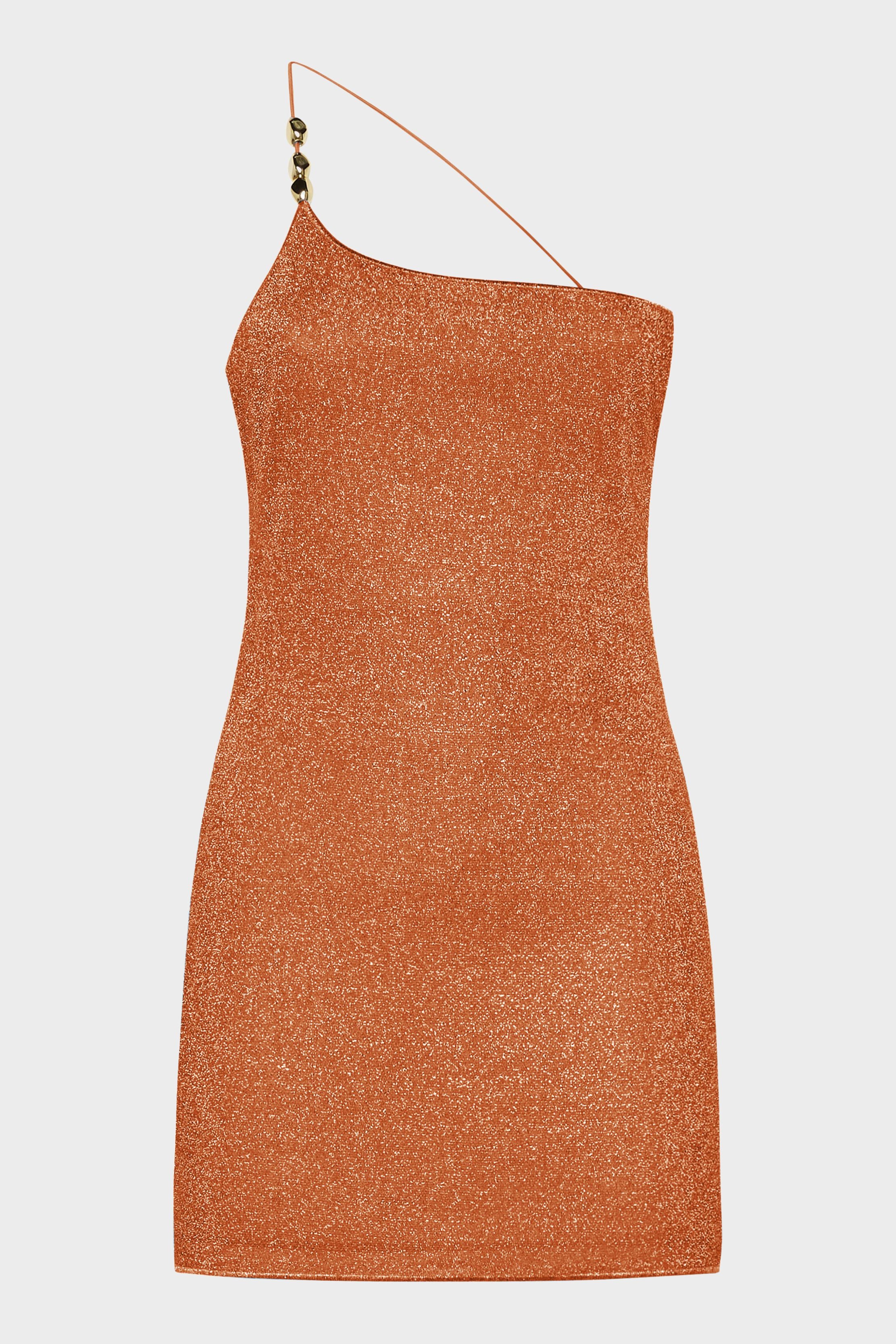 Glazed Lumière One Shoulder Dress
