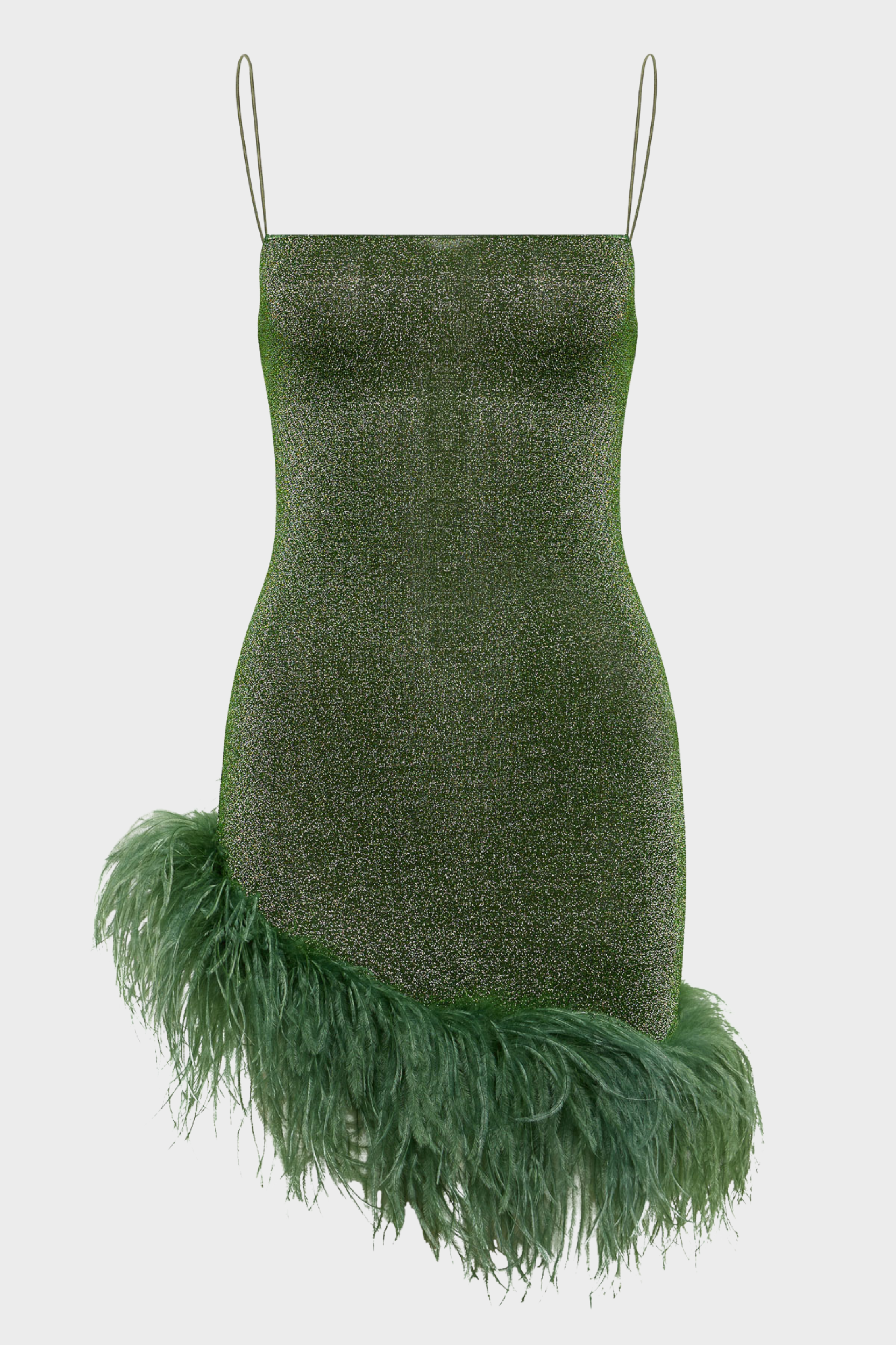 Lumière Shade Plumage Mini Dress