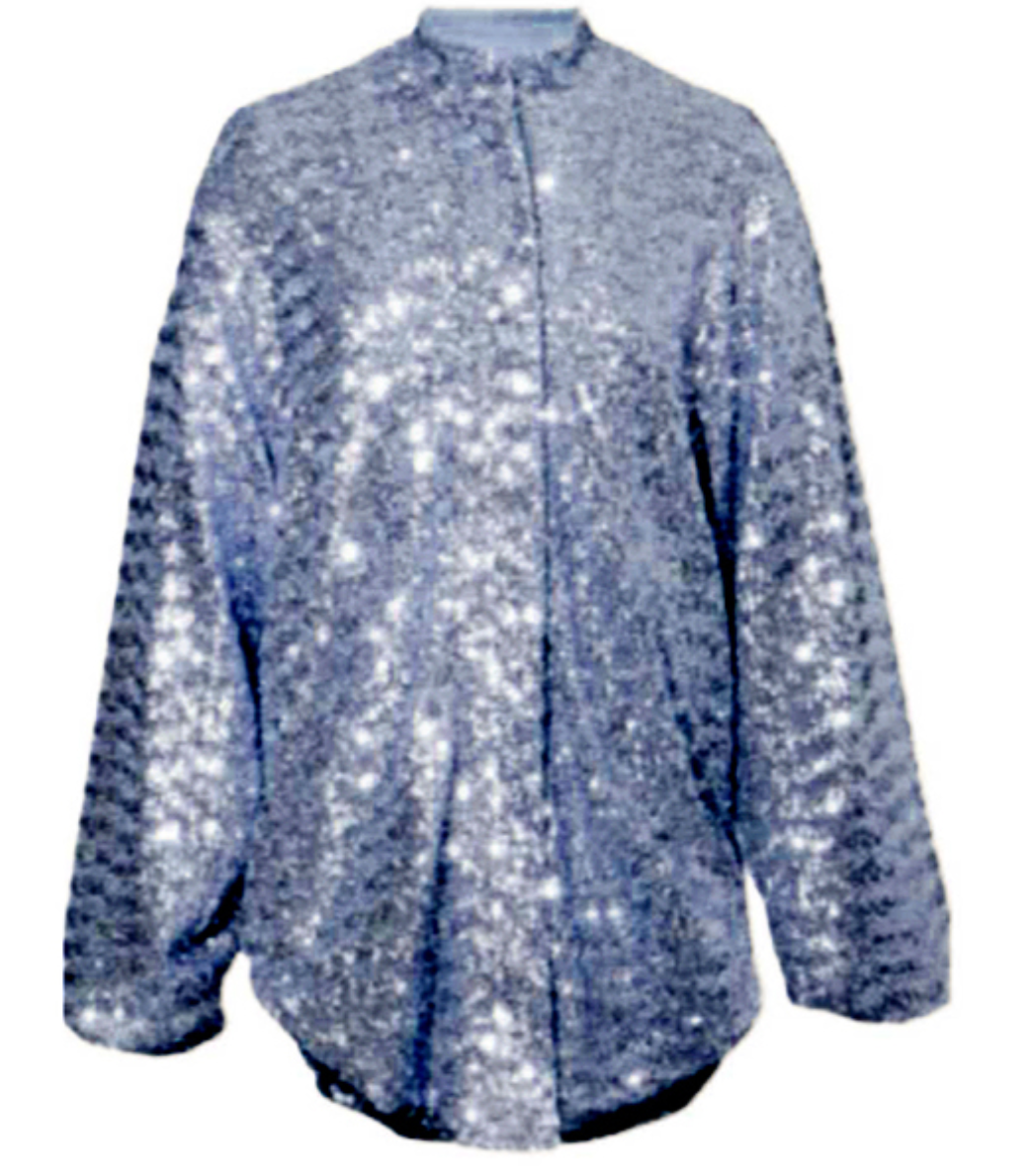 HS21 Paillettes Long Shirt