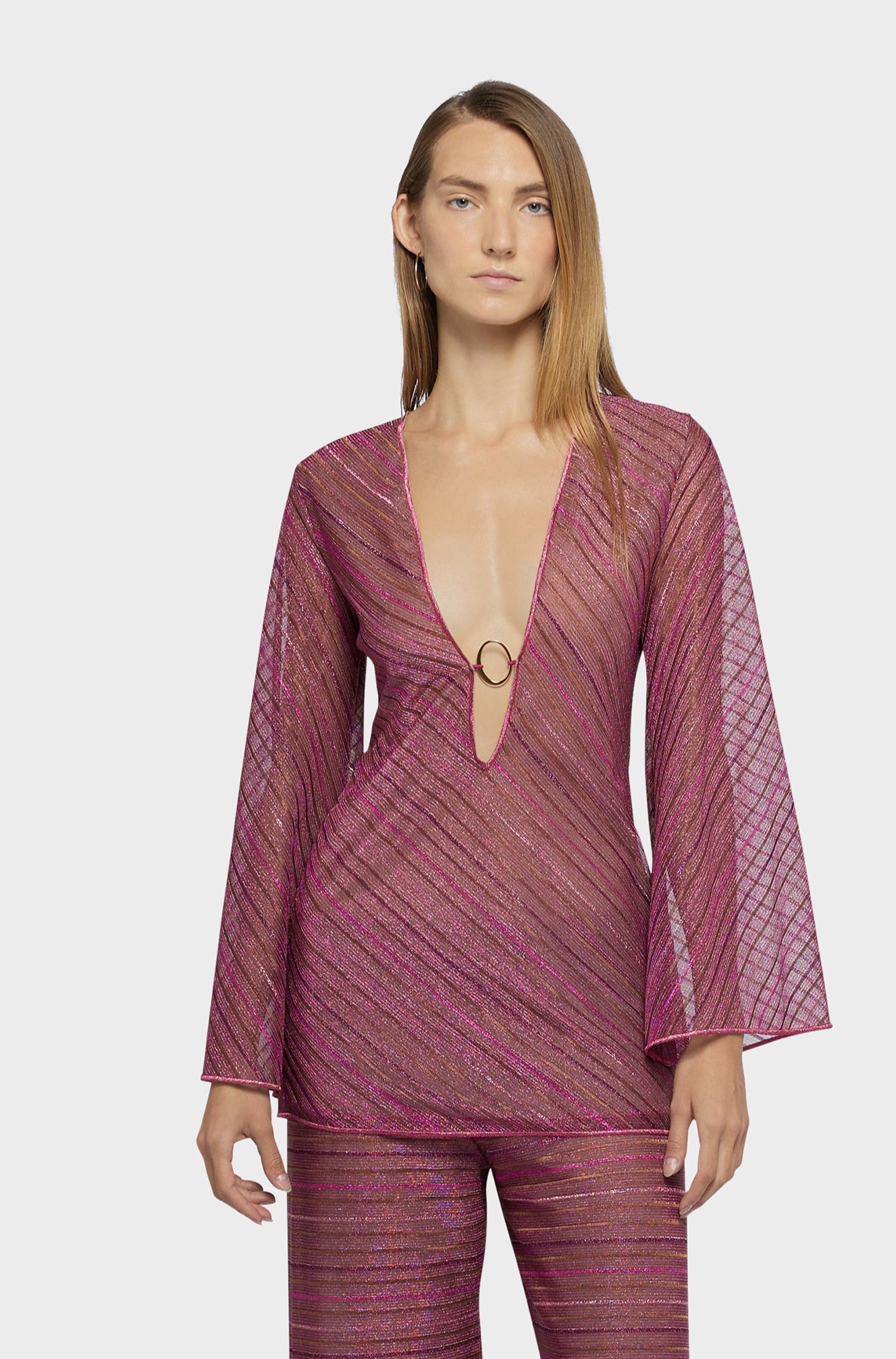 SS25 Shiny Stripes O Kaftan