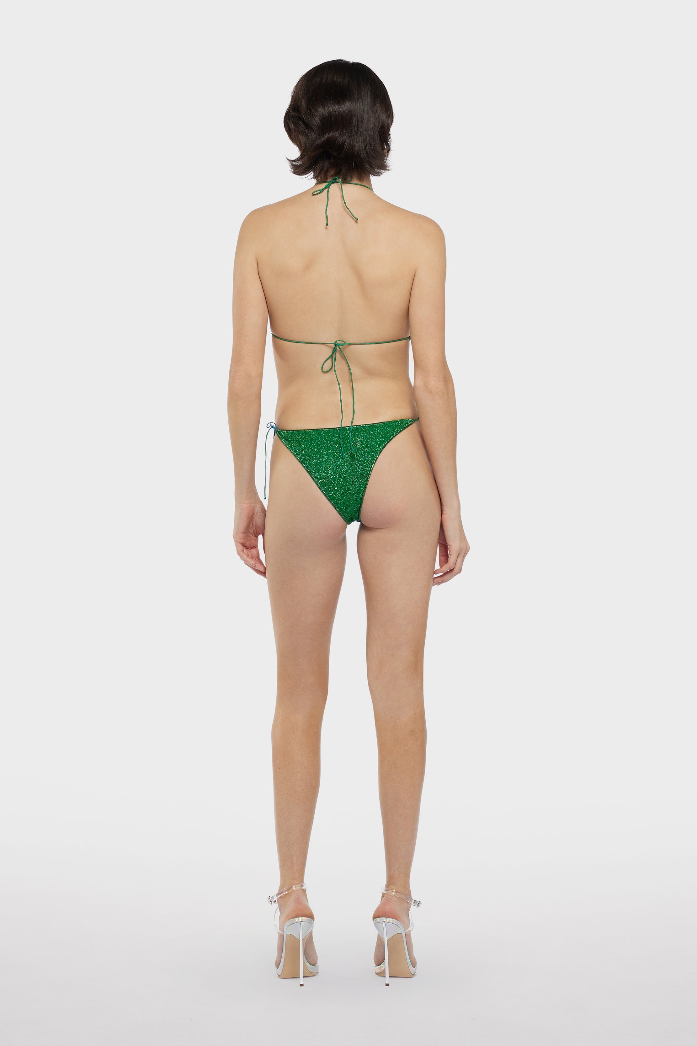 Lumière Bicolor Diamond Knot Maillot