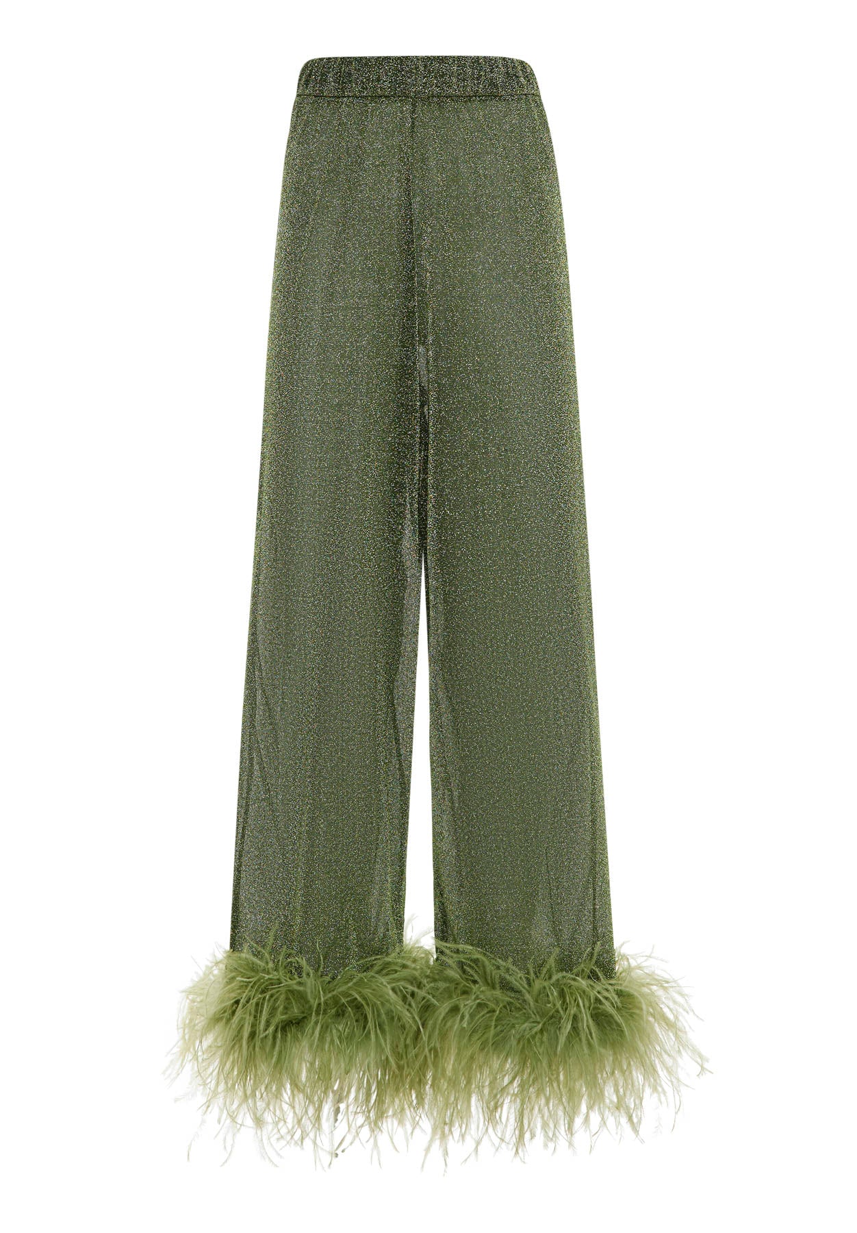 Lumière Long Pants W/ Feathers