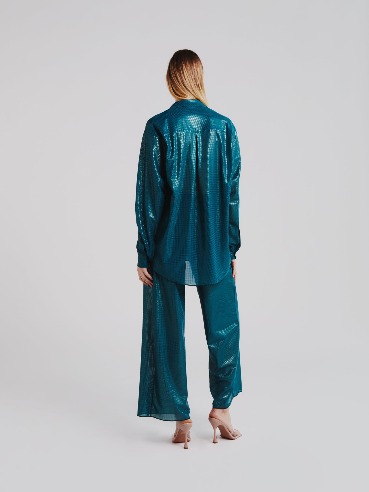 Green store disco pants