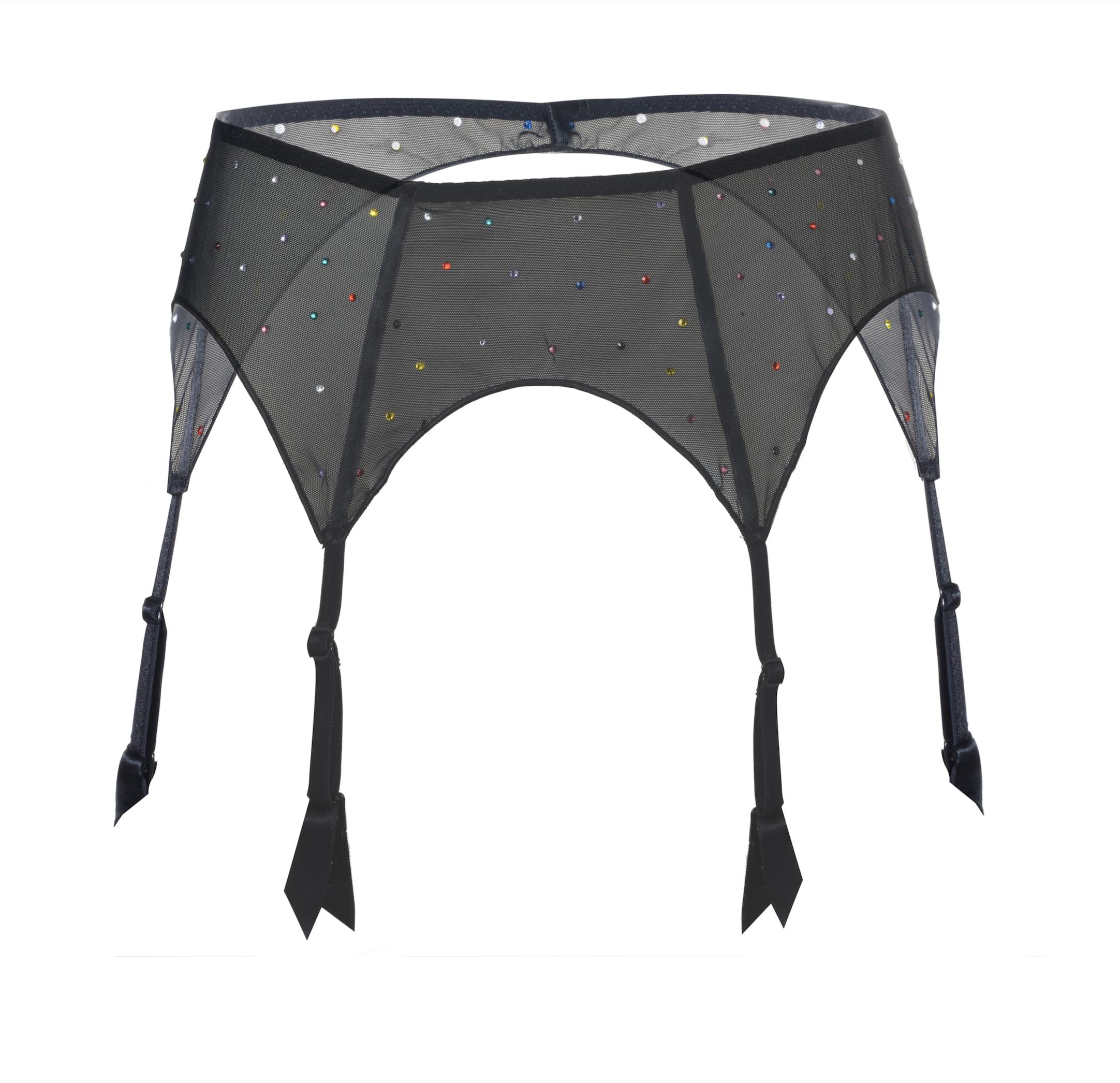 Gem Suspender Belt