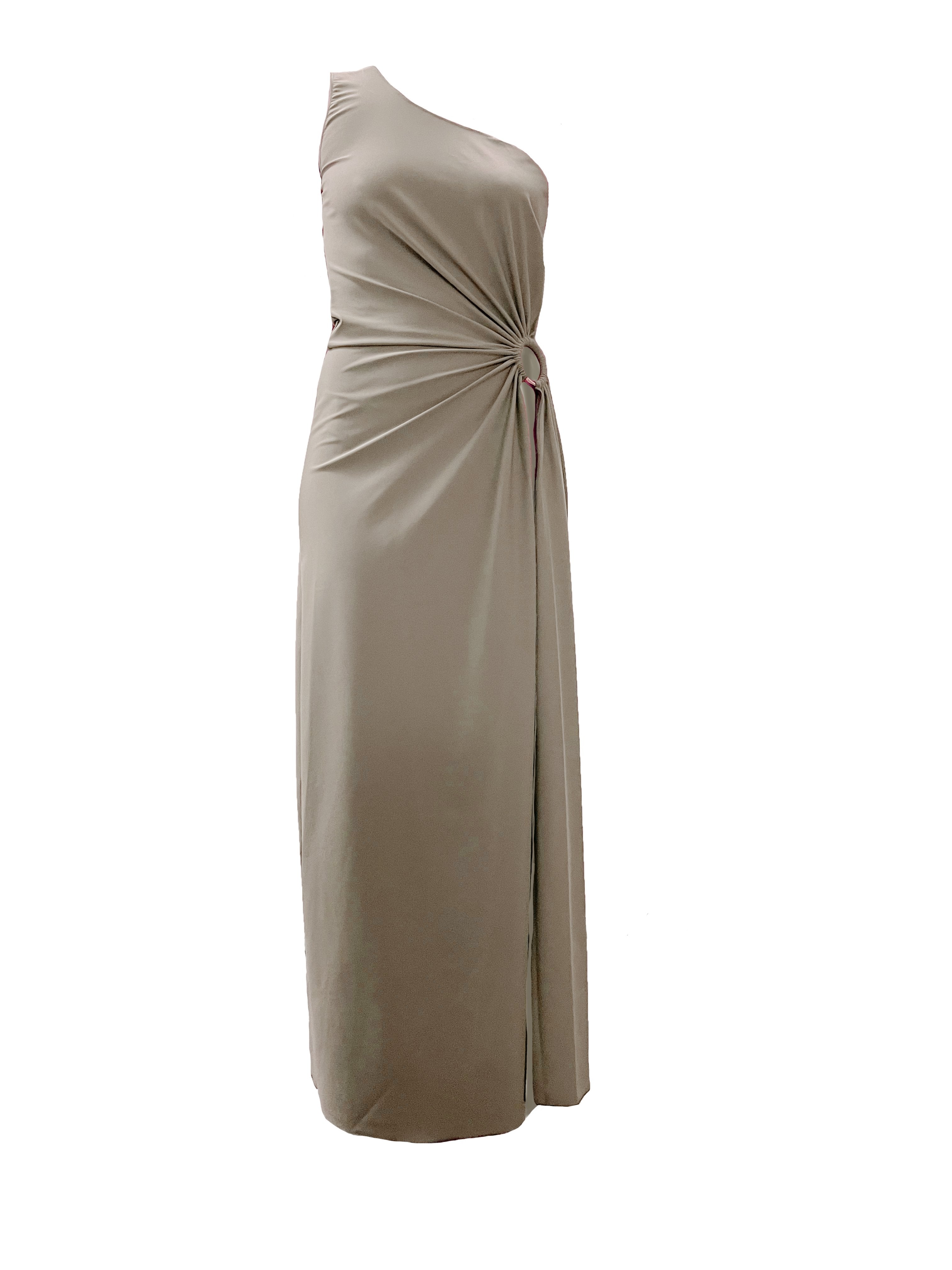 HS21 Eco One Shoulder Ring Dress